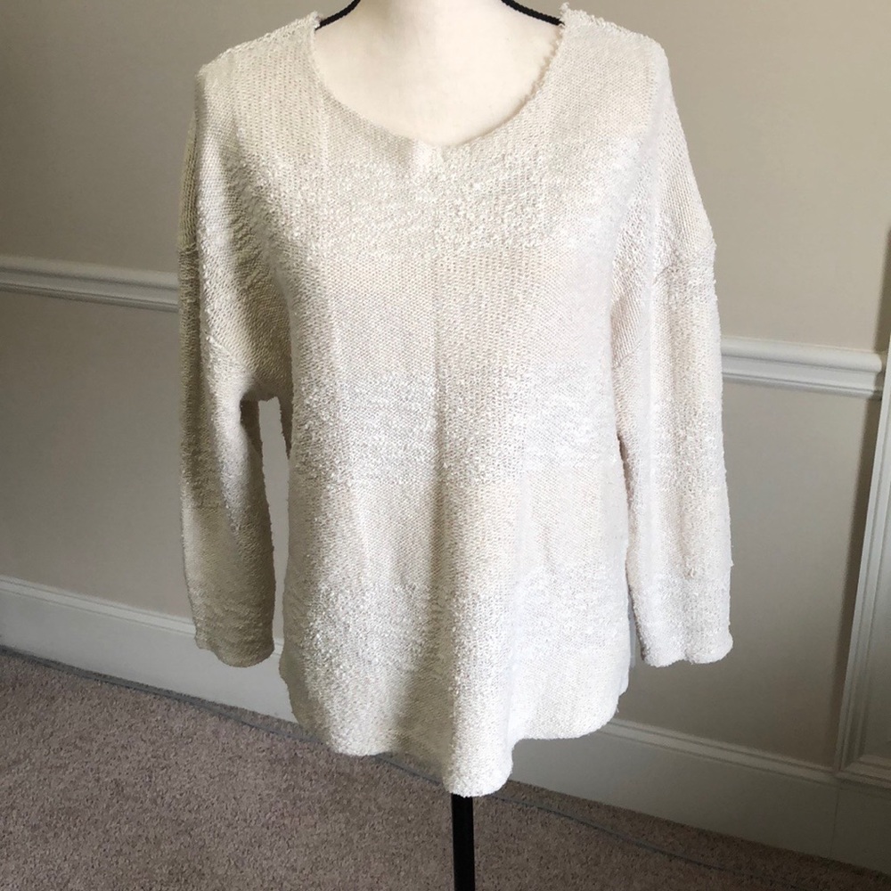 Zara Oversized Cream Sweater